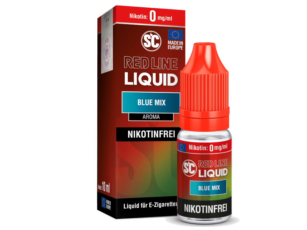 SC - Red Line - Blue Mix - Nikotinsalz Liquid 0 mg/ml