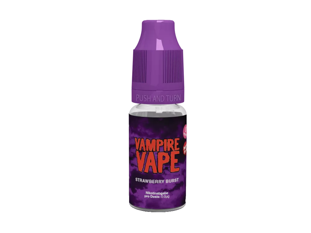 Vampire Vape - Strawberry Burst E-Zigaretten Liquid 6 mg/ml
