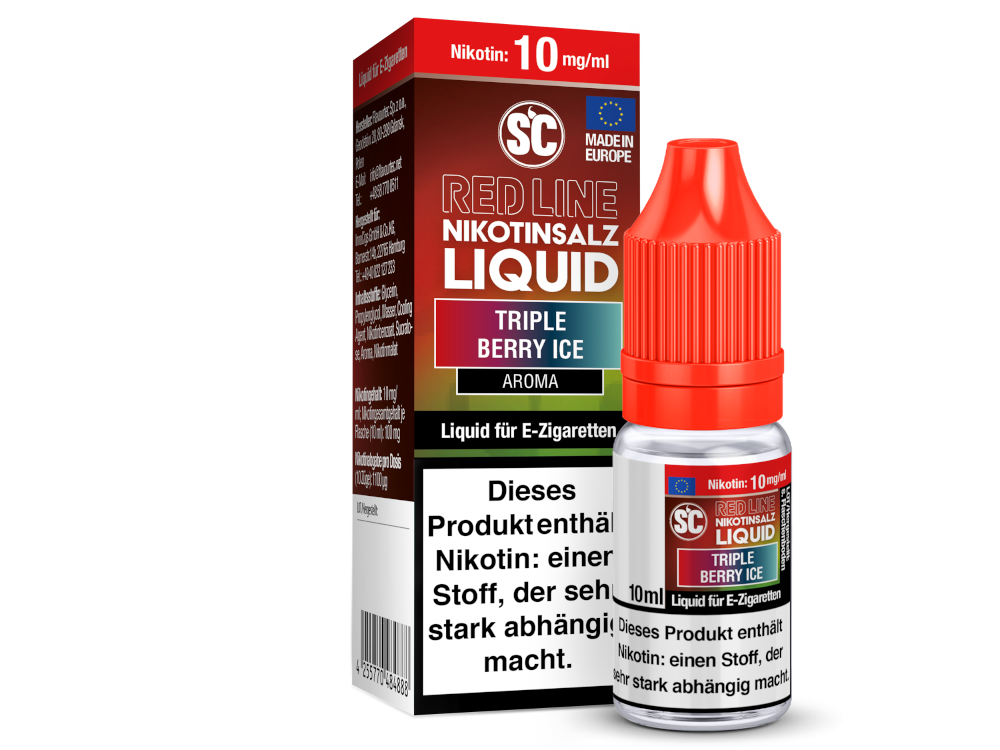 SC - Red Line - Triple Berry Ice - Nikotinsalz Liquid 10 mg/ml