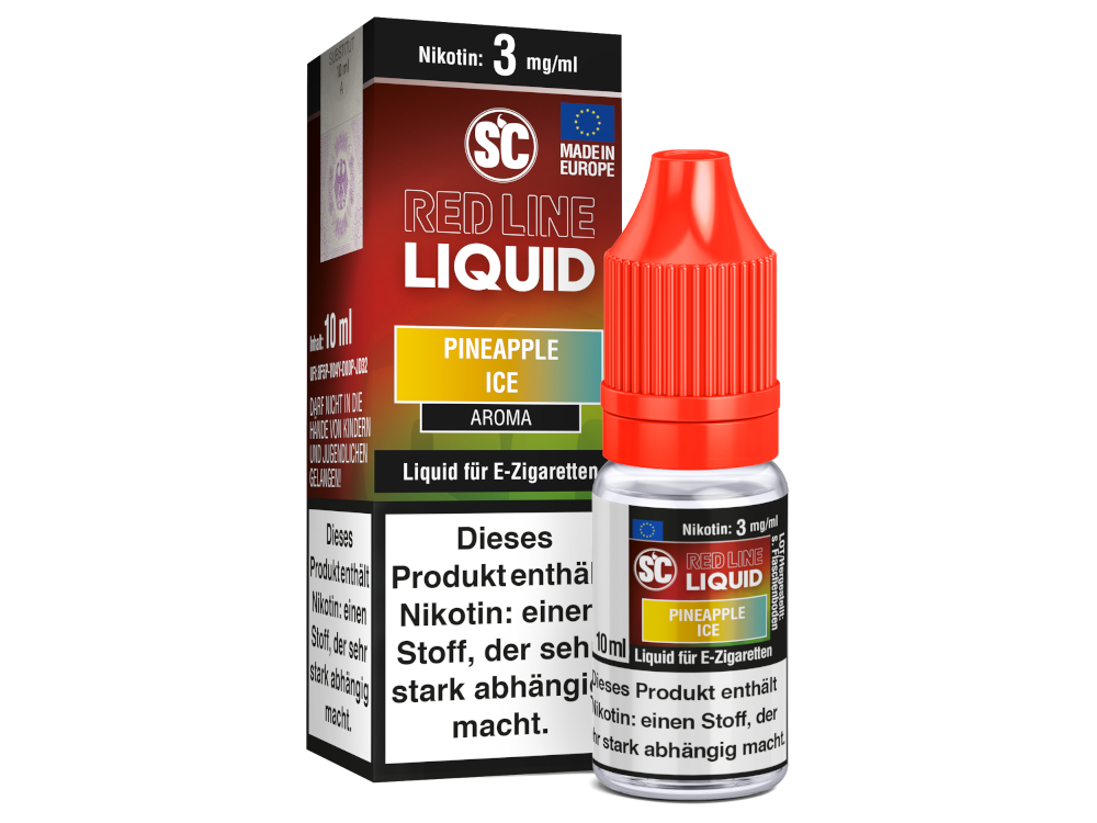 SC - Red Line Nikotin - Pineapple Ice 3 mg/ml
