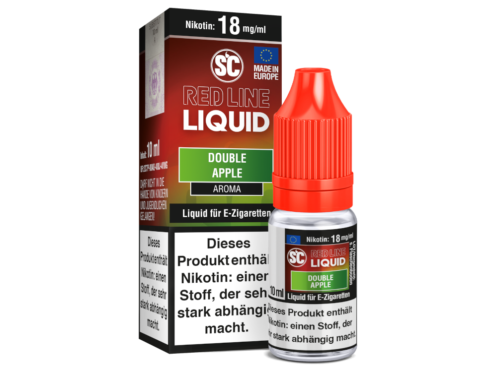 SC - Red Line Nikotin - Double Apple 18 mg/ml