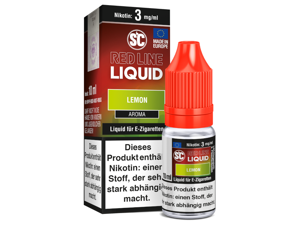 SC - Red Line Nikotin - Lemon 3 mg/ml