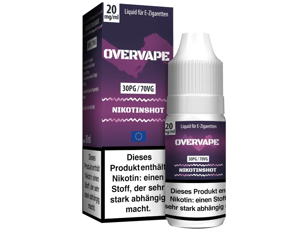 Overvape - 10ml Nikotin Shot