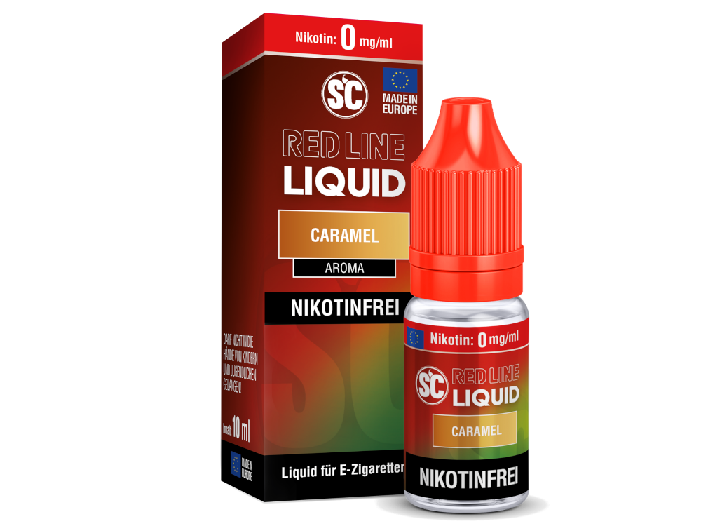 SC - Red Line - Caramel - Nikotinsalz Liquid 0 mg/ml