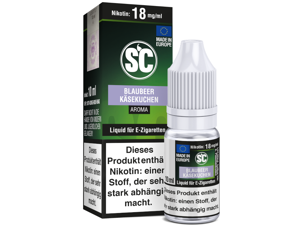 SC Liquid - Blaubeer Käsekuchen 18 mg/ml