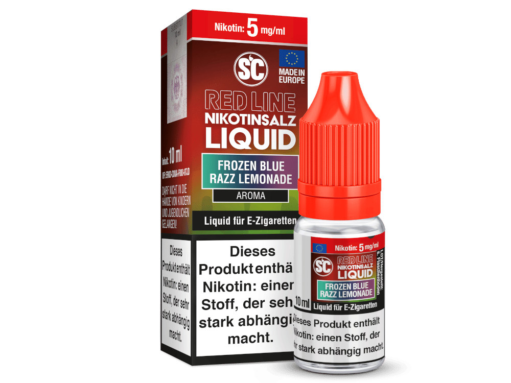 SC - Red Line - Frozen Blue Razz Lemonade - Nikotinsalz Liquid 5 mg/ml