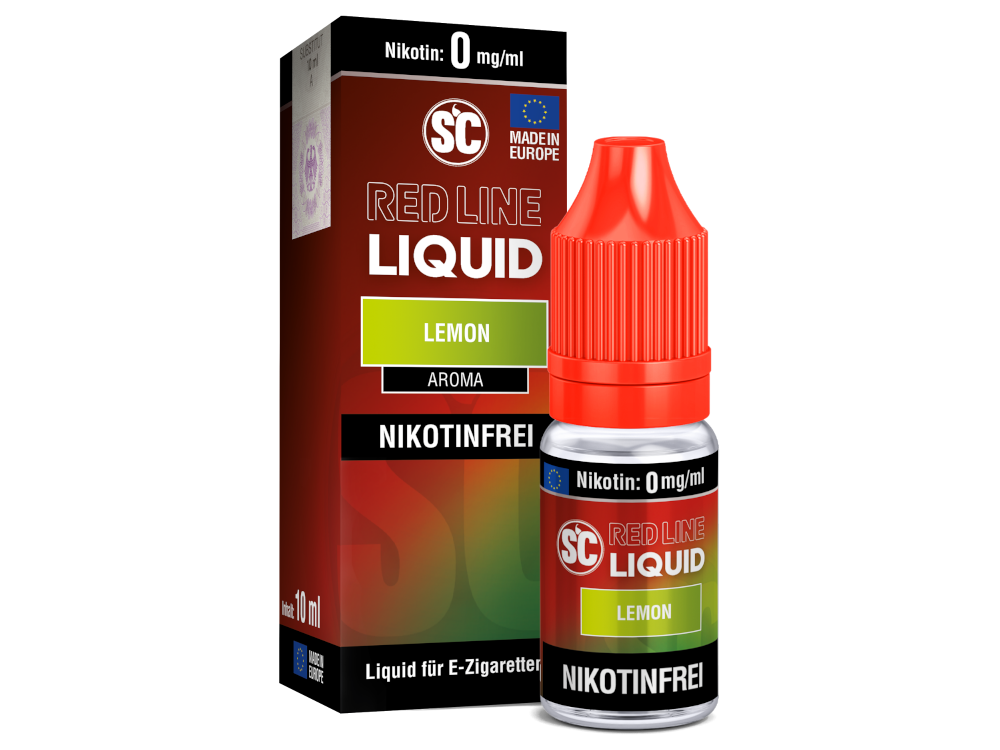 SC - Red Line Nikotin - Lemon 0 mg/ml