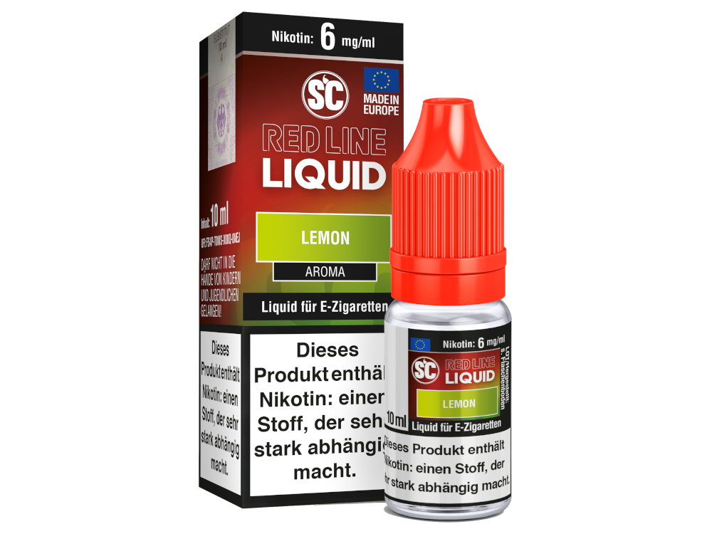 SC - Red Line Nikotin - Lemon 6 mg/ml