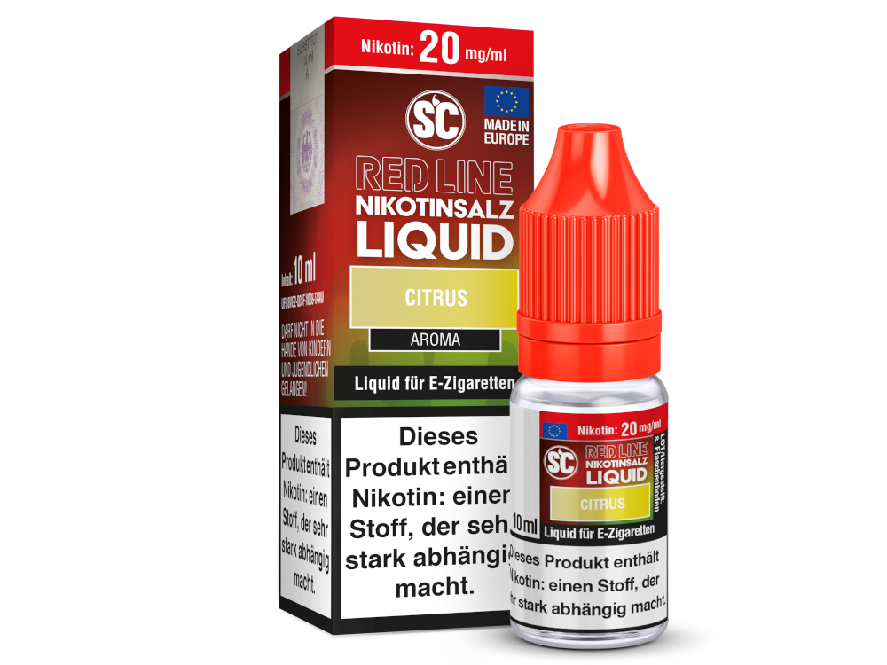 SC - Red Line - Citrus - Nikotinsalz Liquid 20 mg/ml