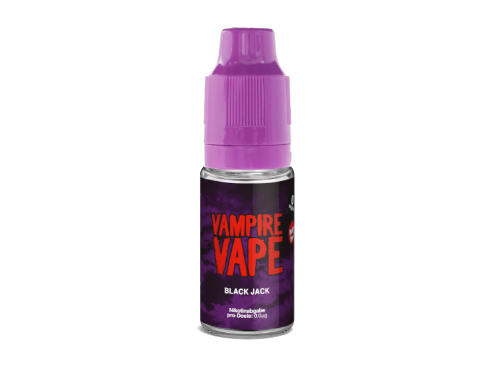 Vampire Vape - Black Jack E-Zigaretten Liquid 3 mg/ml