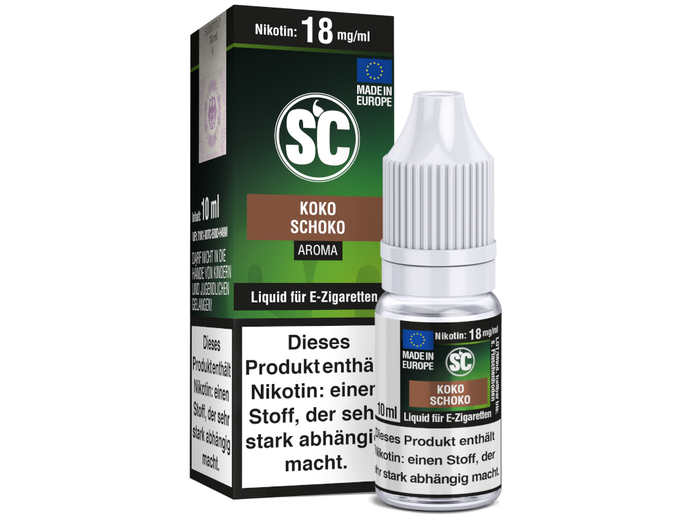 Kokos Schokolade E-Zigaretten Liquid