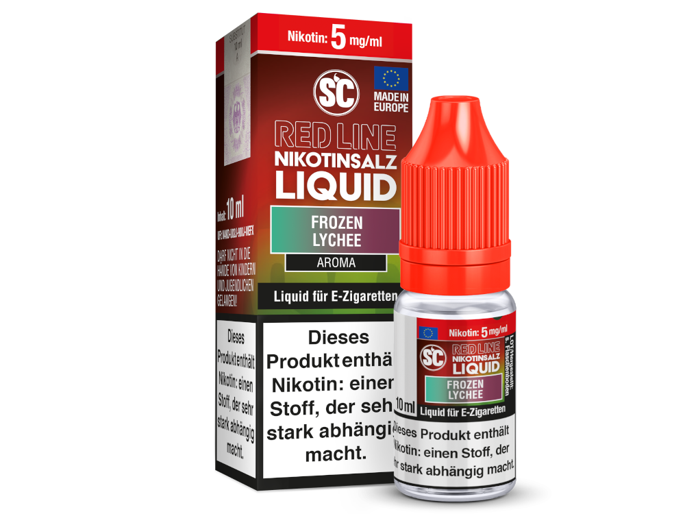 SC - Red Line - Frozen Lychee - Nikotinsalz Liquid 5 mg/ml