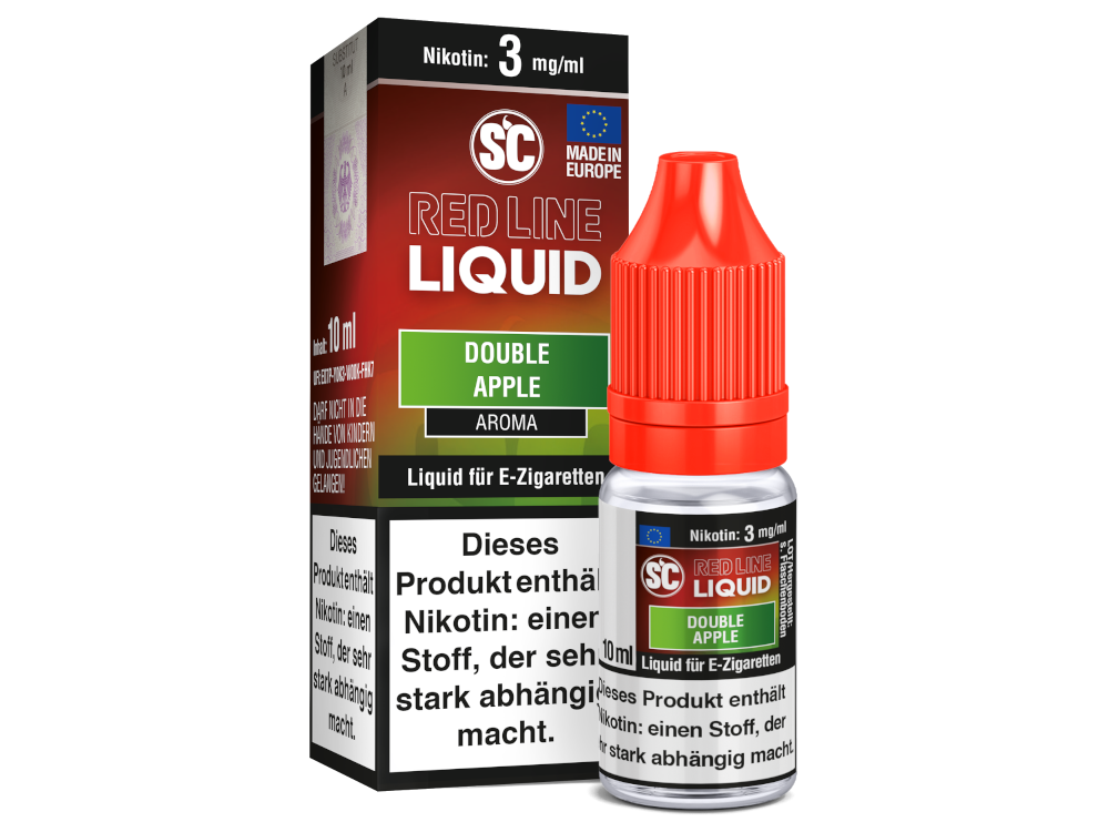 SC - Red Line Nikotin - Double Apple 3 mg/ml