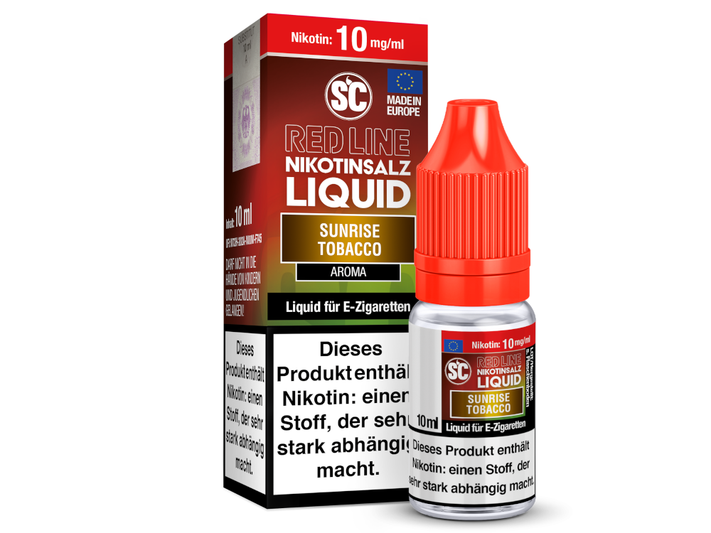 SC - Red Line - Sunrise Tobacco - Nikotinsalz Liquid 10 mg/ml