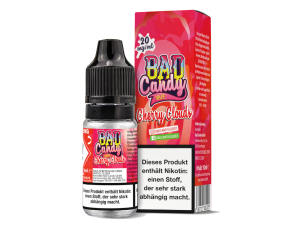 Bad Candy Liquids - Cherry Cloud - Nikotinsalz Liquid